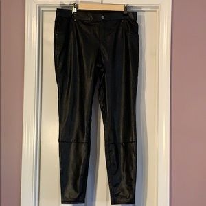 Hue Faux Leather Legging